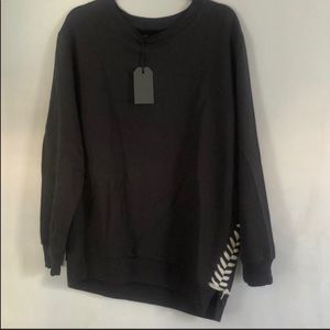 All saints KIM SWEAT lace Asymmetric design